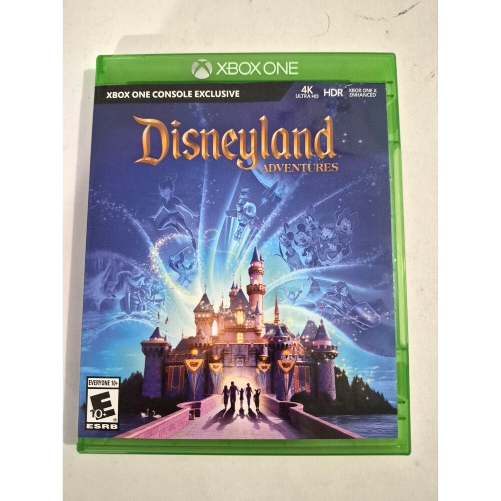 Xbox 1 Disneyland Adventures Game Rate E (no manual)